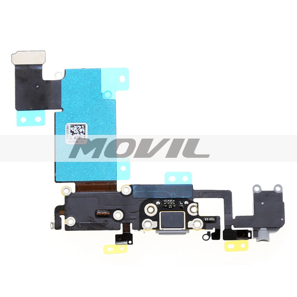 5.5 inch For Apple iphone 6s plus Dock Connector USB Charging Port Flex Cable with Headphone Jack Flex